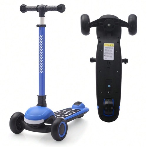 Blue foldable wheel kids - foldable, 3
