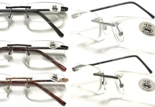 Rimless reading glasses - rimless,