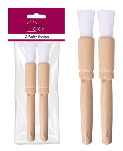 Wooden pastry brush - brush,