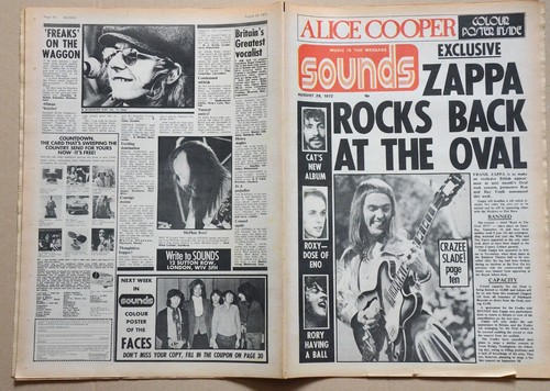 Sounds 26th august 1972 - 1972, yes