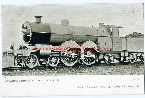 Railway engine atlantic - engine,