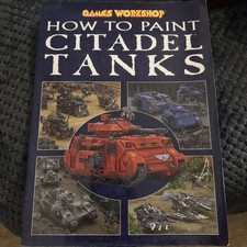 Warhammer How to Paint Citadel Tanks Painting Guide 2009 Games Workshop 40k oop