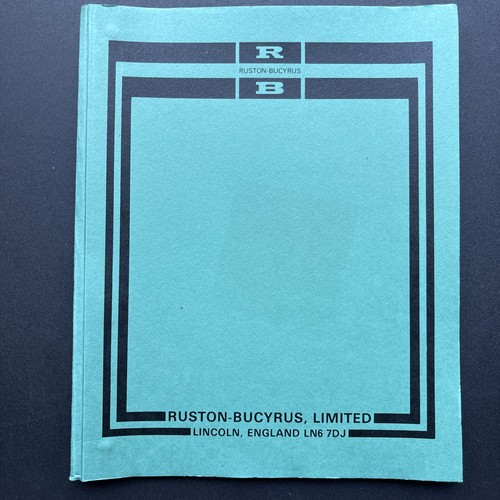 Vintage ruston bucyrus rb - vintage, 10-rb