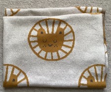 Marks and Spencer Cotton Ochre One Size Baby Blanket/Throw