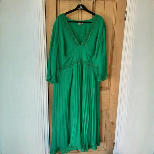 Asos design green - design, pleated