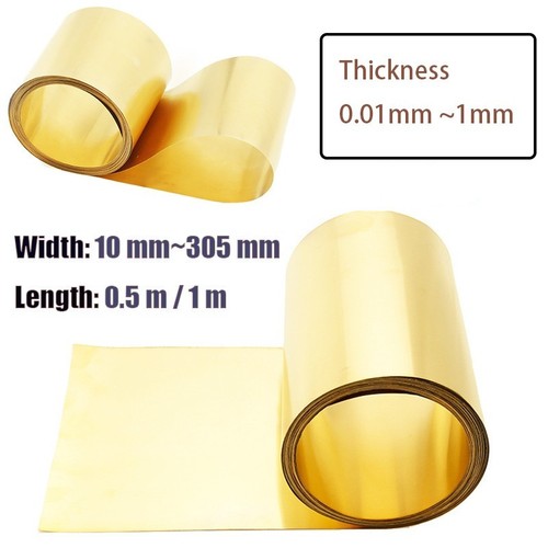 Thin brass sheet roll metal - sheet,
