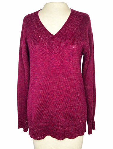Laura scott burgundy solid - burgundy,