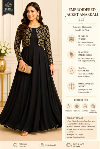 Women embroidered jacket - embroidered,
