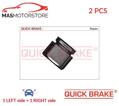 Brake caliper piston - caliper, pair