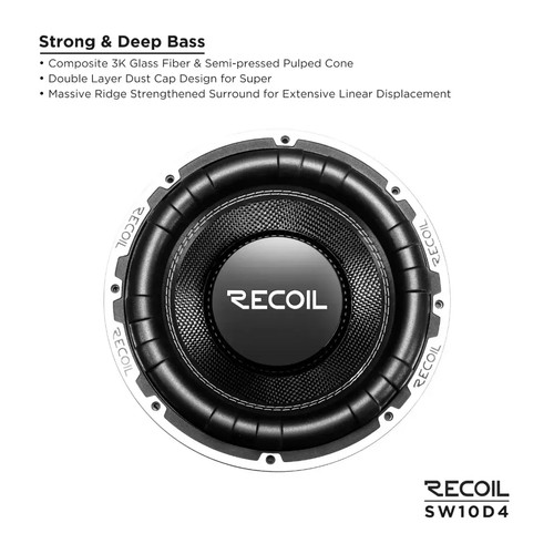 Recoil sw10d4 2000 - sw10d4, watts