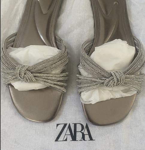 Zara diamante sandals size - diamante, 40