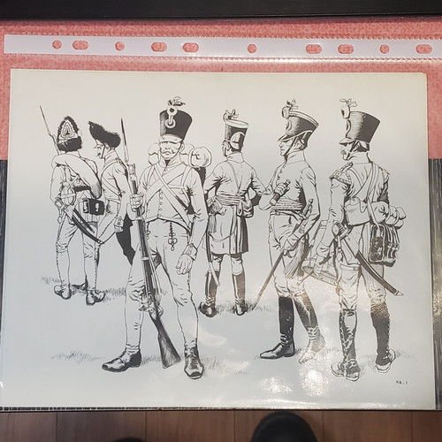Hinton hunt prints - hinton, militaire