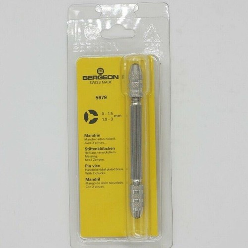 Bergeon 5679 pin vice - bergeon,