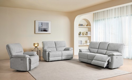 Grey fabric electric - grey,