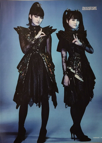Babymetal magazine poster - babymetal,,