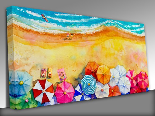 Top view painting watercolor - top,