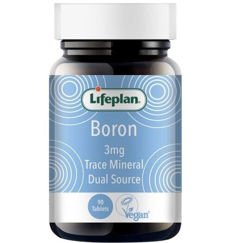 Lifeplan boron 3mg tablets - 3mg, 90