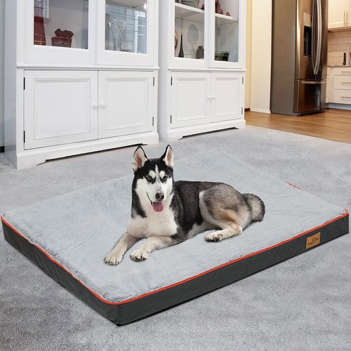 Large block platform dog bed - large,