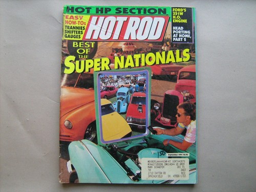 Hot rod september - hot, 1991--ford