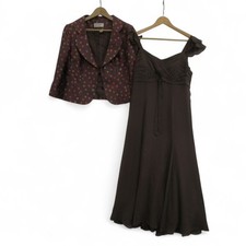 Maria Coca Outfit UK 12 Jacket Dress Mother of the Bride Occasion Silk Preloved