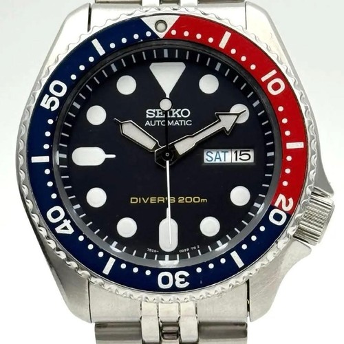 Seiko skx007 black diver 200m - skx007,