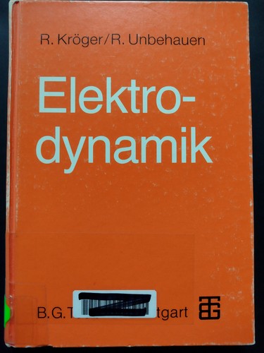 Elektrodynamik einführung - -,