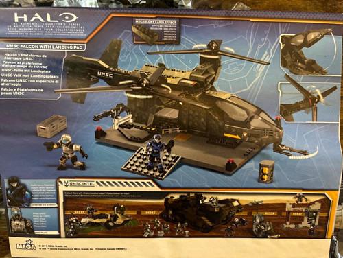 Mega bloks halo unsc falcon - halo,