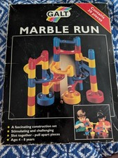 Vintage Galt Toys Marble Run Marble Building Set Boxed 