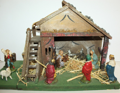 Vintage italian nativity - italian,