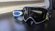 Oakley Ski Goggles Silver And