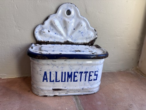 French enamel matches - enamel,