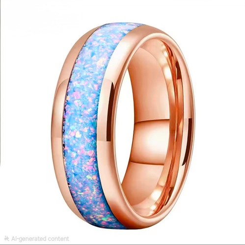 Tungsten ring rainbow fire - rainbow,