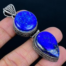 925 Silver Overlay Lapis