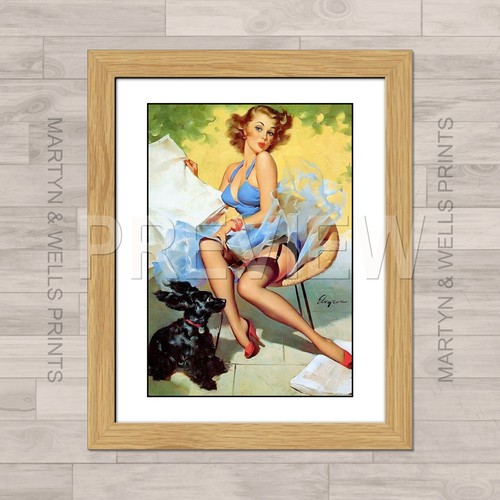 Gil elvgren print - gil, a