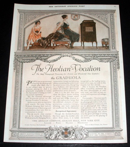 1920 old magazine print - old, ad