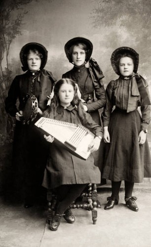 Four female members - , of