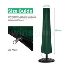 Waterproof Parasol Cover with