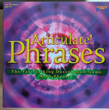 Articulate Phrases Board Game 4-20 Players, Fast Talking Description Game