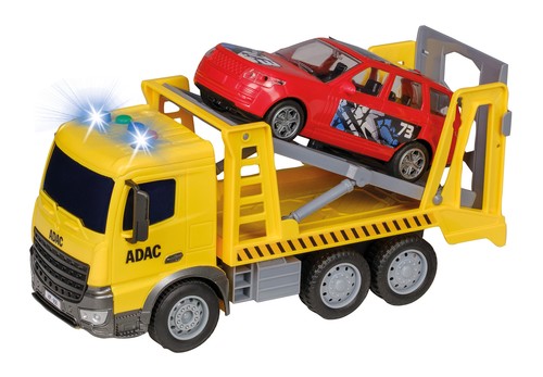 Happy people adac tow truck - people,