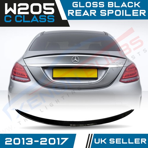 Gloss black rear - rear, boot