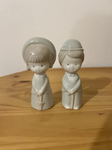 Vintage porcelain figurines - porcelain,