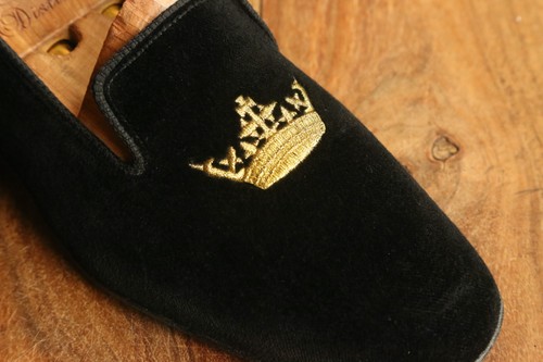 Church black velvet - church's,