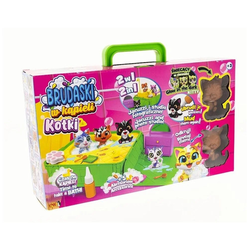 Dirty bath cats jacuzzi - dirty, set