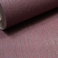 Burgundy Stripe Textured