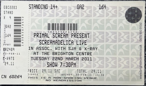 Primal scream 2011 brighton - primal,