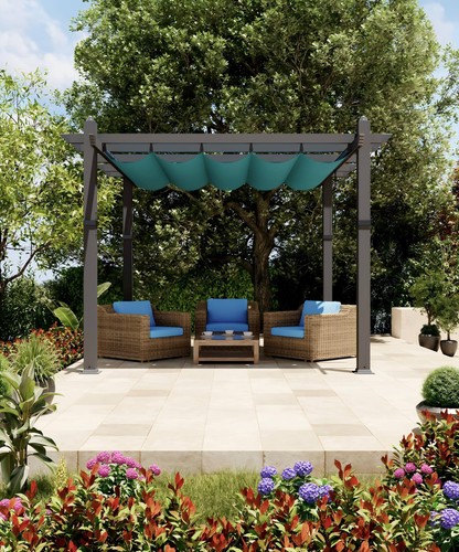 10x10ft outdoor pergola - 10x10ft,