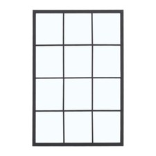 Window Style Large Black Wall