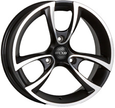 Summer Wheels Smart Fortwo 451 Black Alloy Wheels Oxxo Trias 15 Inch Continental