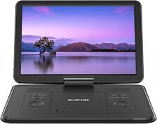 Boifun 17.5''Portable DVD Player HD Swivel Screen All Region Free Remote Control