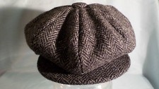 8 piece cap 100% wool Harris